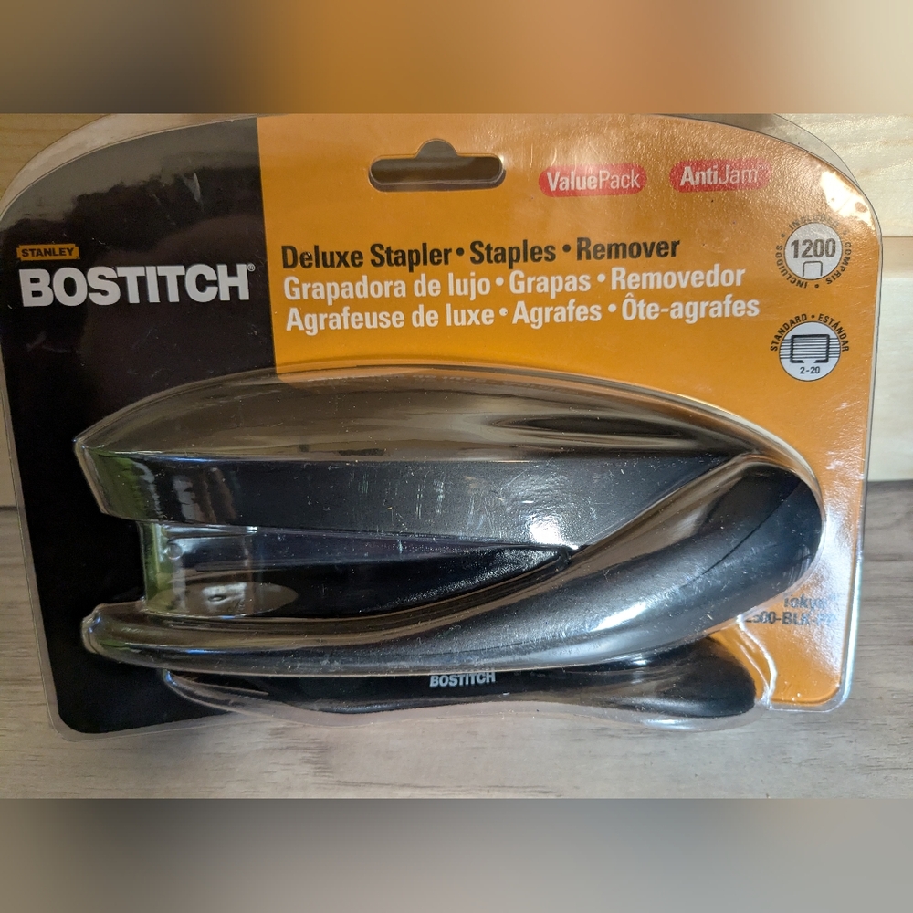 Stanley Stapler Anti Jam w/Staples, Office/School/Home/Tool Bostitch
